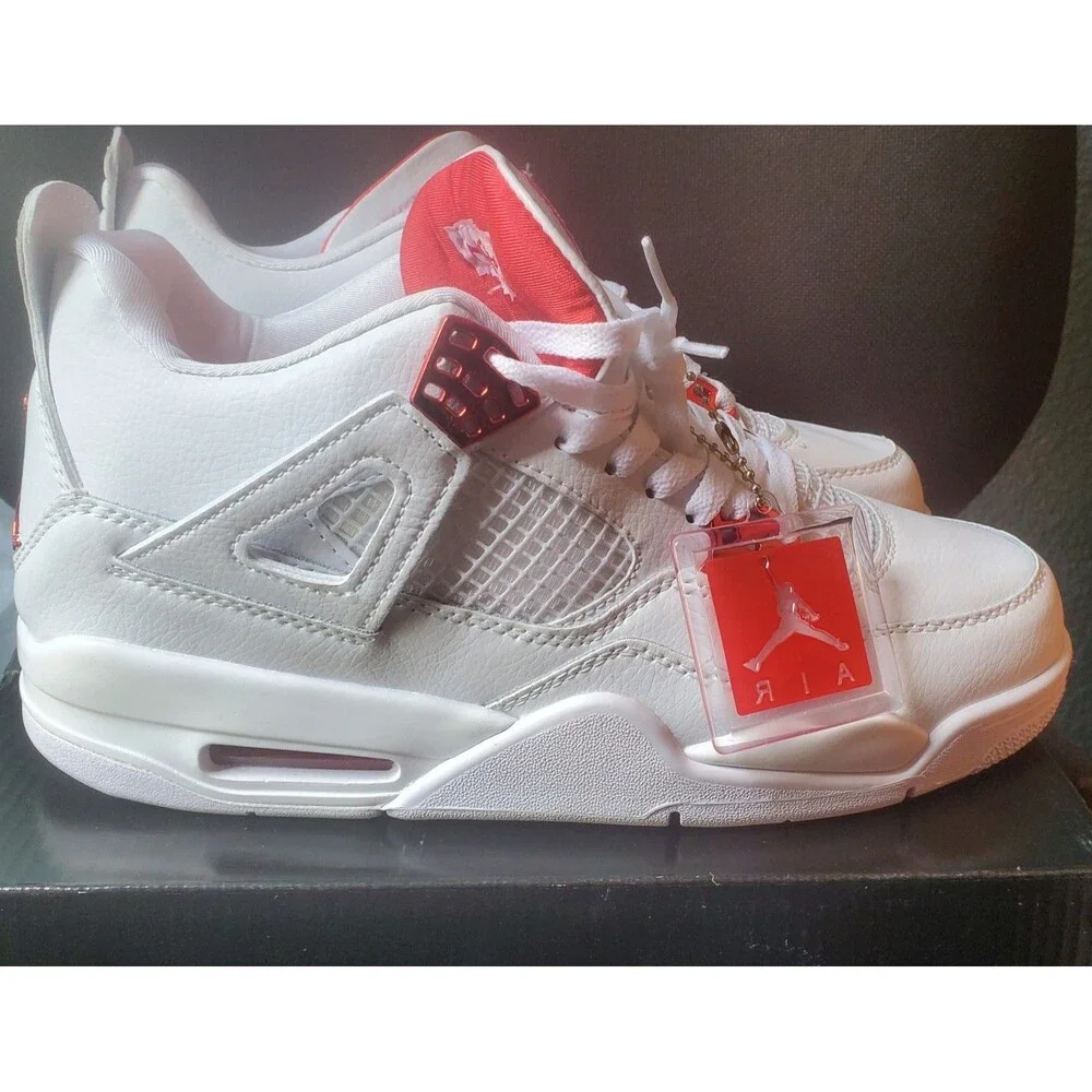 Air Jordan 4 Retro Metallic Red. Size 10.